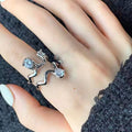 Serpentine Crystal Embrace Ring (Code-ZX#779)