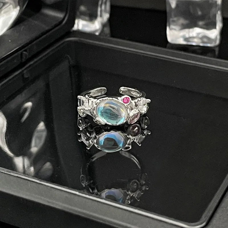 Lady Heart Bow Knot Ring –(Code: ZX#111)