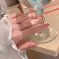 Crystal Whisper Band Ring (Code-ZX#803)