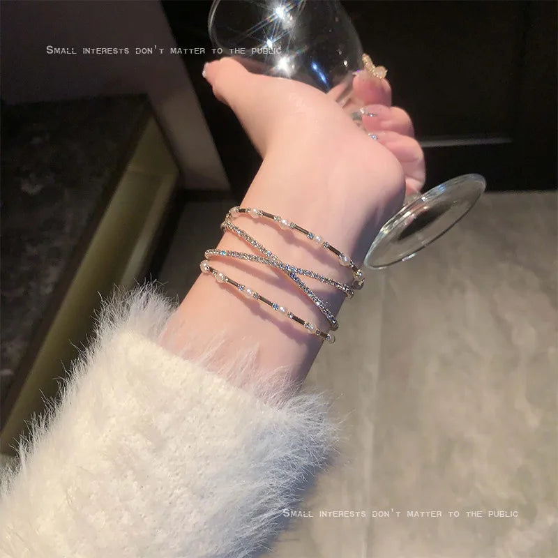 Twilight Crystal Bangle (Code: ZX#49)