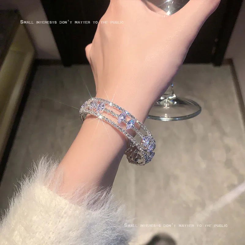 Twilight Crystal Bangle (Code: ZX#49)