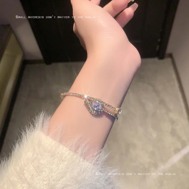 Twilight Crystal Bangle (Code: ZX#49)