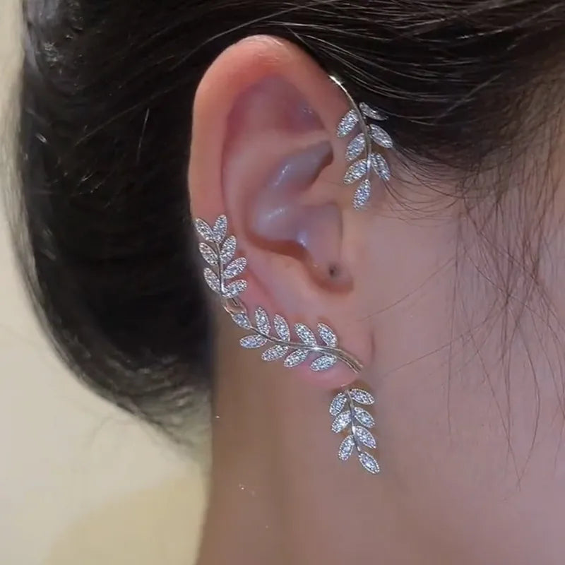 Crystal Vine Leaf Ear Crawler (Code-ZX#640)