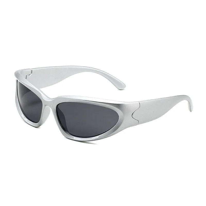 Y2k Glasses (Silver)