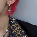 Chrome Hearts - Cross Earring 1 Piece - (ZX-852)
