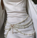 Elegant Multi-Layer Pearl Waist Chain (Code: ZX#154)