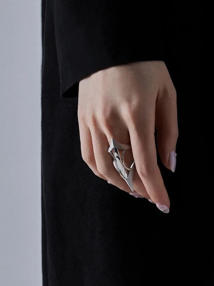 Celestial Blade Emblem Ring (ZX-767)