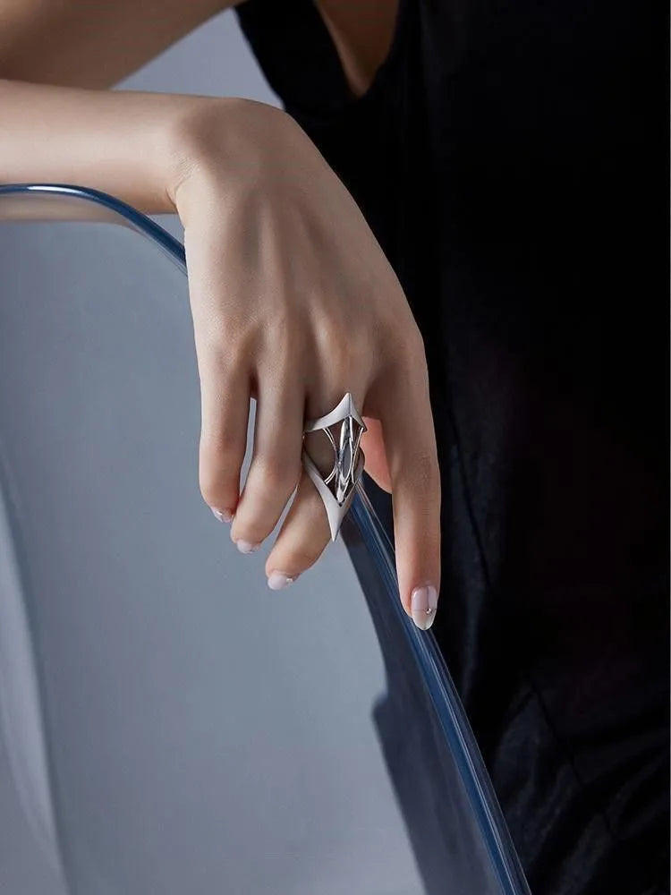 Celestial Blade Emblem Ring (ZX-767)