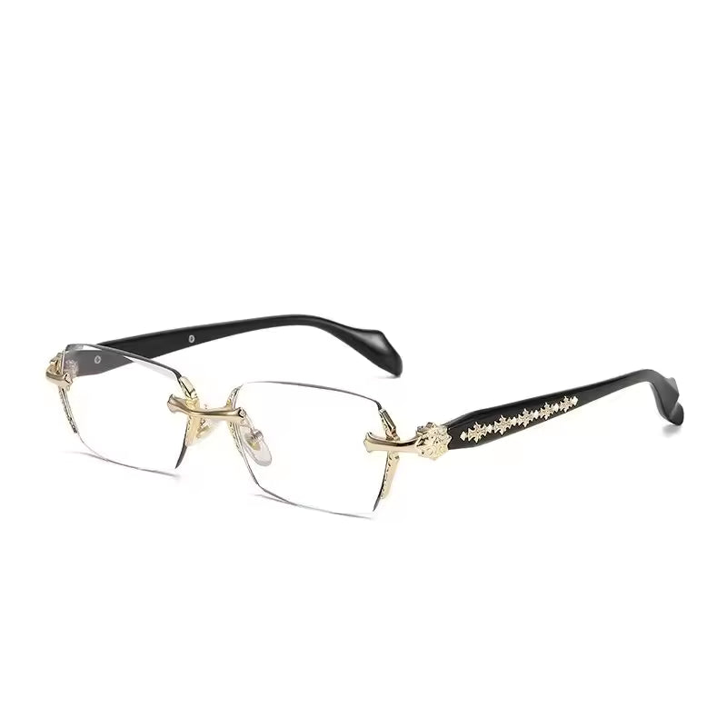 Chrome Heart  Rimless Glasses - Gold - Premium Glasses