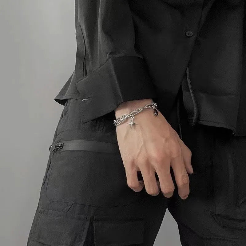 Dark Nova Multi-Layer Chain Bracelet (ZX-750)