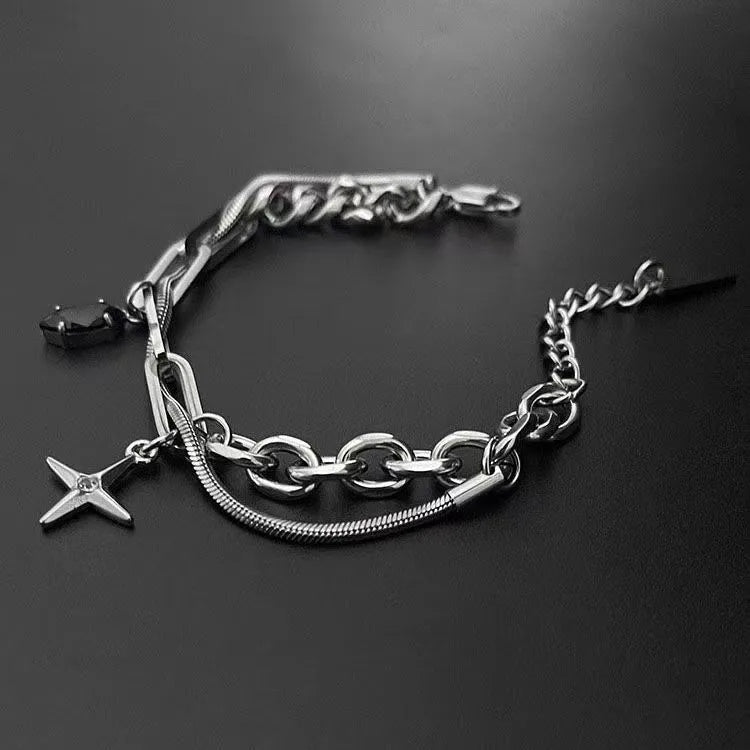 Dark Nova Multi-Layer Chain Bracelet (ZX-750)
