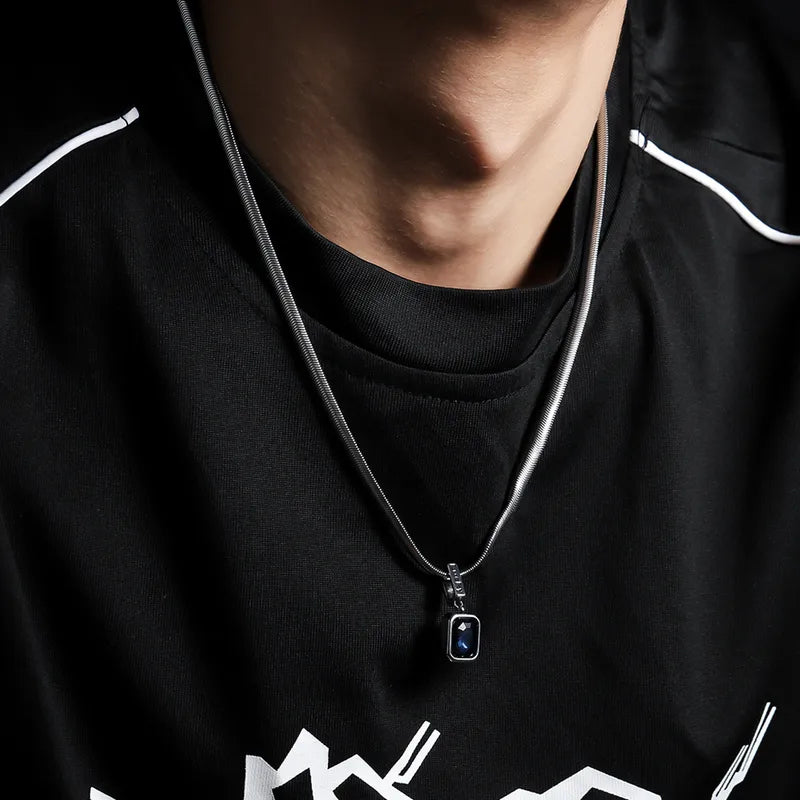 Eternal Blue Dominion Necklace (ZX-877)