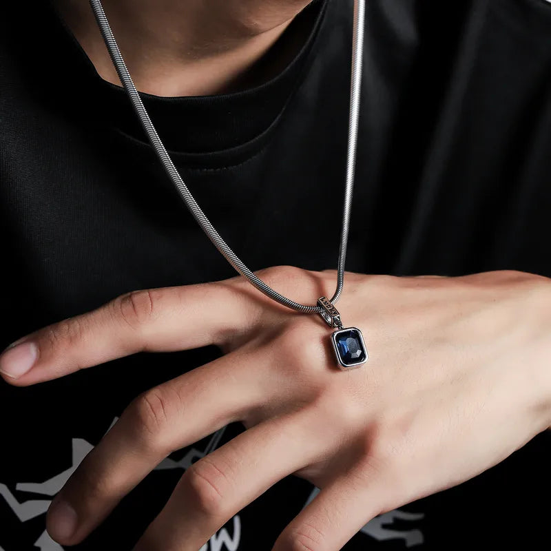 Eternal Blue Dominion Necklace (ZX-877)