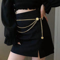 Golden Layered Chain Belt (Code: ZX#143)