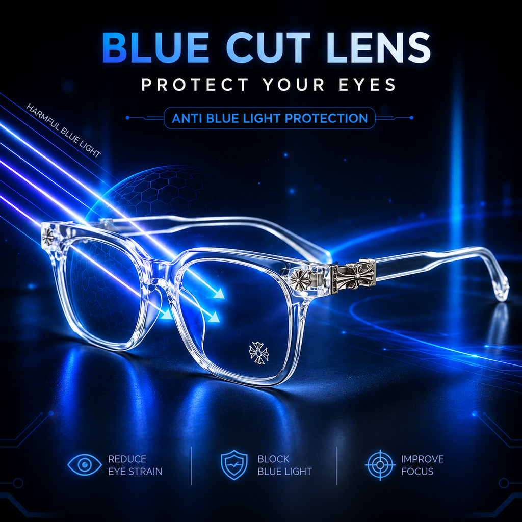 Chrome Heart  - Transparent/Silver - Premium Glasses
