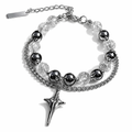 Eclipsed  Crystal Bracelet (Code-ZX#595)