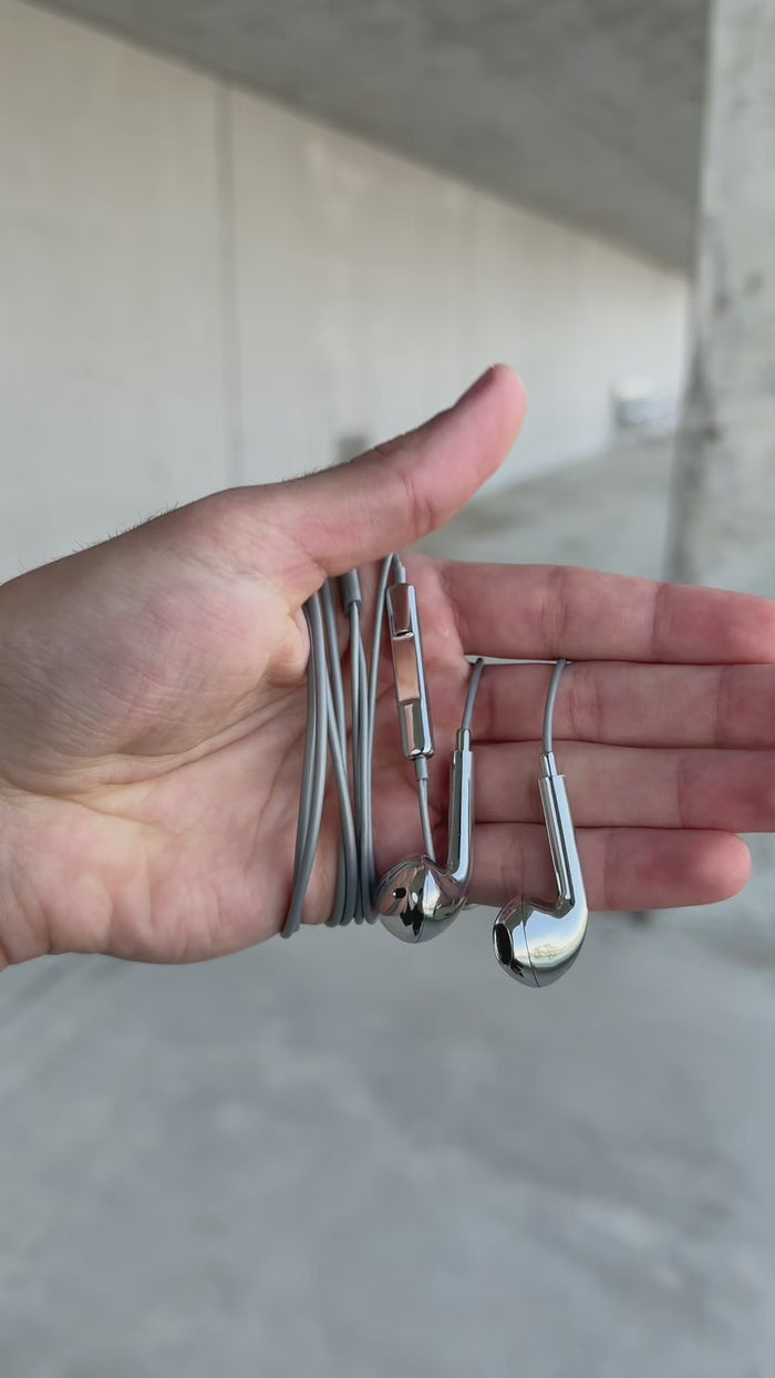 Chrome Premium Earbuds (C-Type)