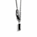 Noir Dual-Chain Necklace (Code-ZX#765)