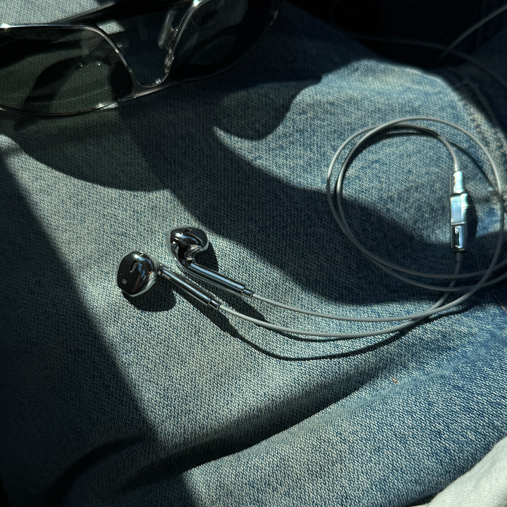 Chrome Premium Earbuds (C-Type)