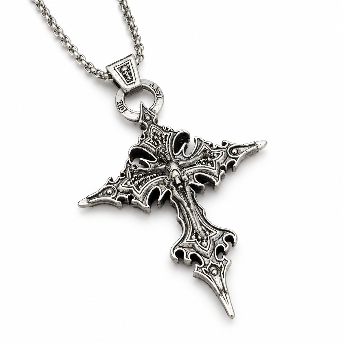 Cryptic Cross Pendant