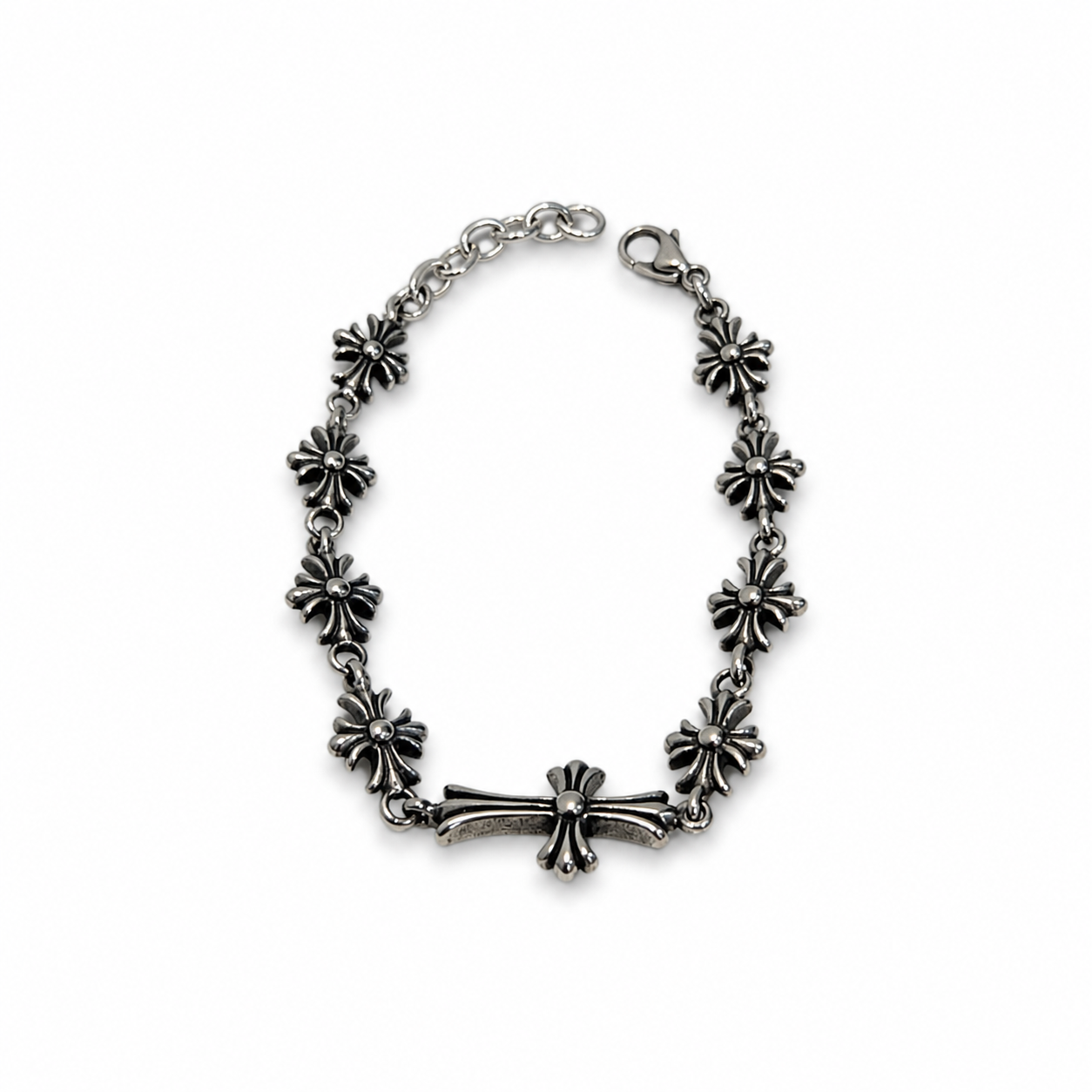 Chrome Heart Vintage Floral  Bracelet- (CH-47)