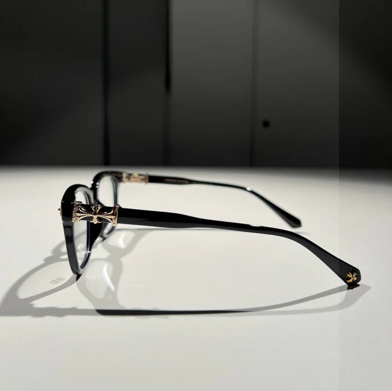 Chrome Heart  - Black/Gold- Premium Glasses