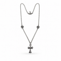 Chrome Heart Divine Sterling Cross Chain- (CH-45)