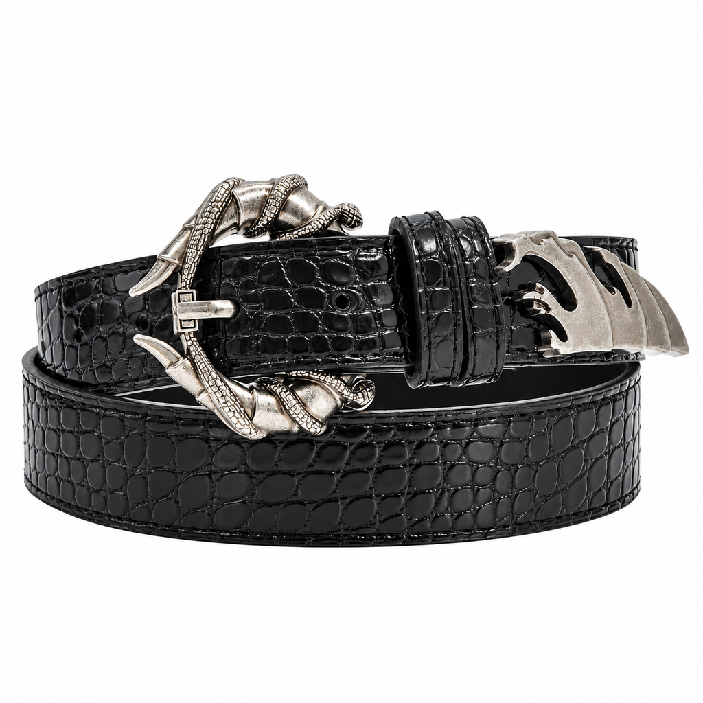 Vintage Dragon Buckle Belt