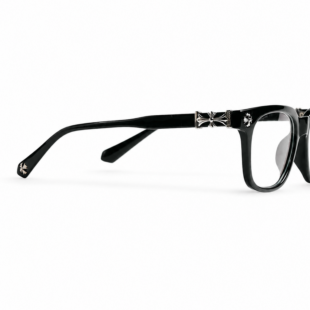 Chrome Heart  - Black/Silver- Premium Glasses