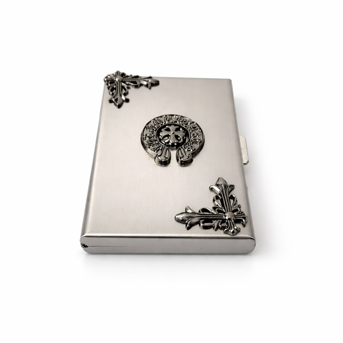 Chrome Heart (Card Holder Silver) (ZX-923) – ZeonX Chrome Heart (Card Holder Silver) (ZX-923) – ZeonX