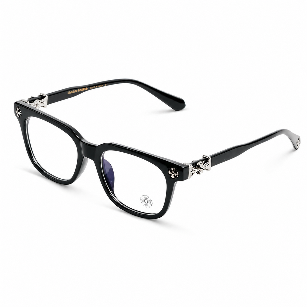 Chrome Heart  - Black/Silver- Premium Glasses