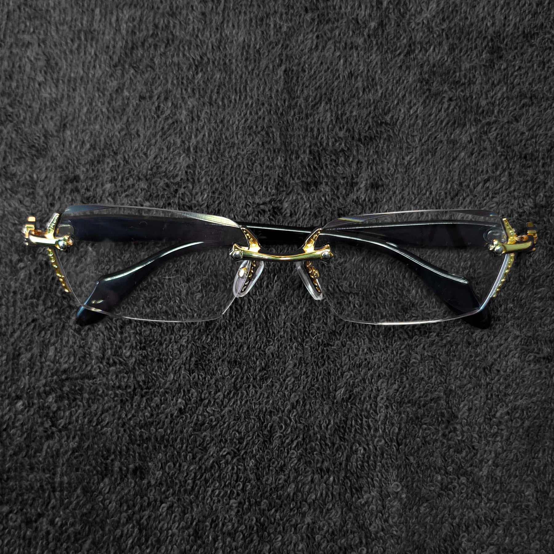 Chrome Heart  Rimless Glasses - Gold - Premium Glasses