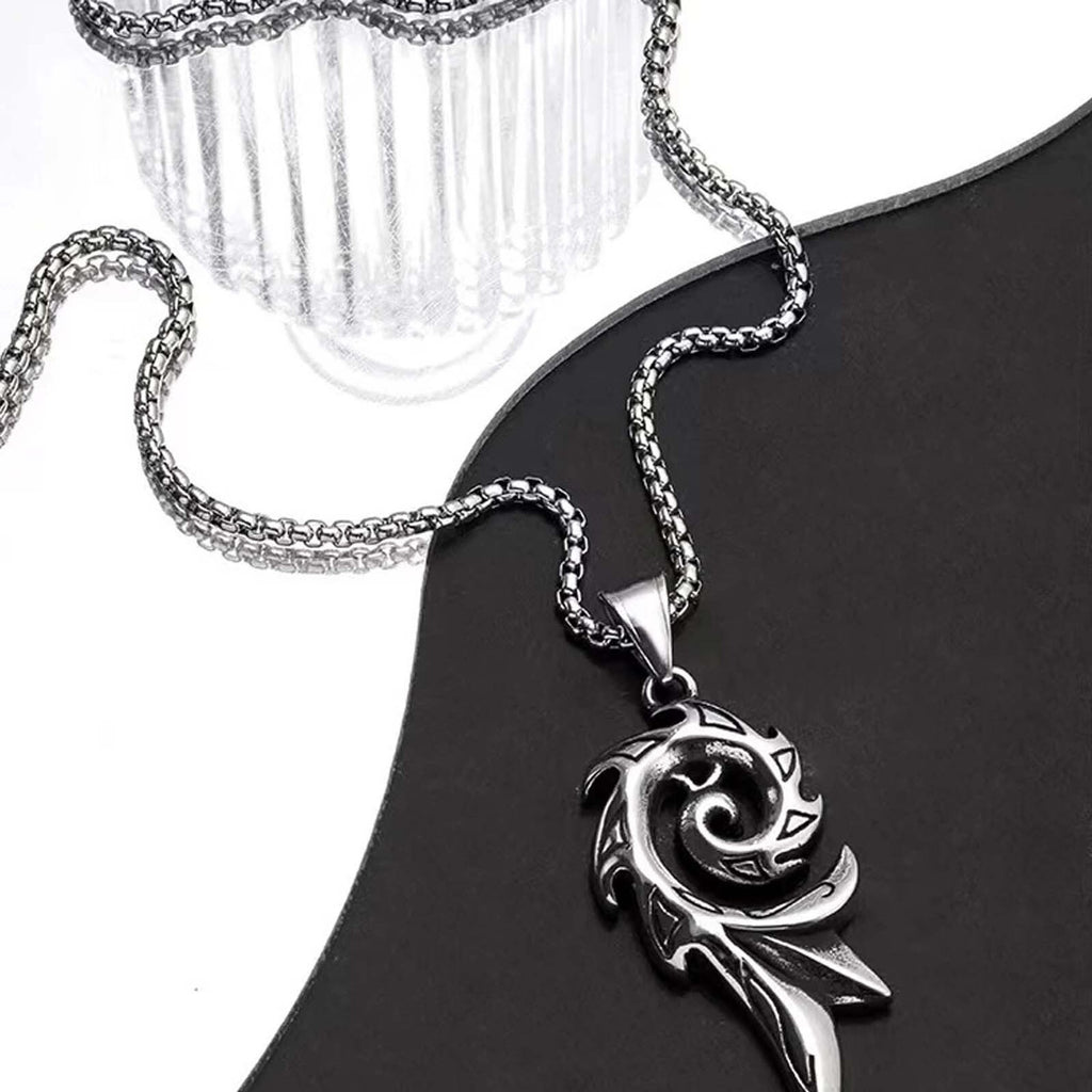 Voidfang Spiral Pendant — (Code-ZX#919)
