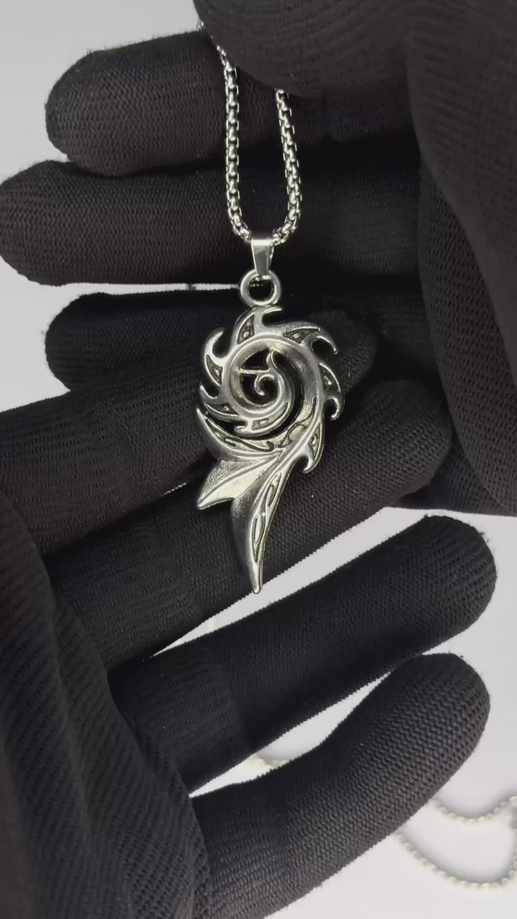 Voidfang Spiral Pendant — (Code-ZX#919)
