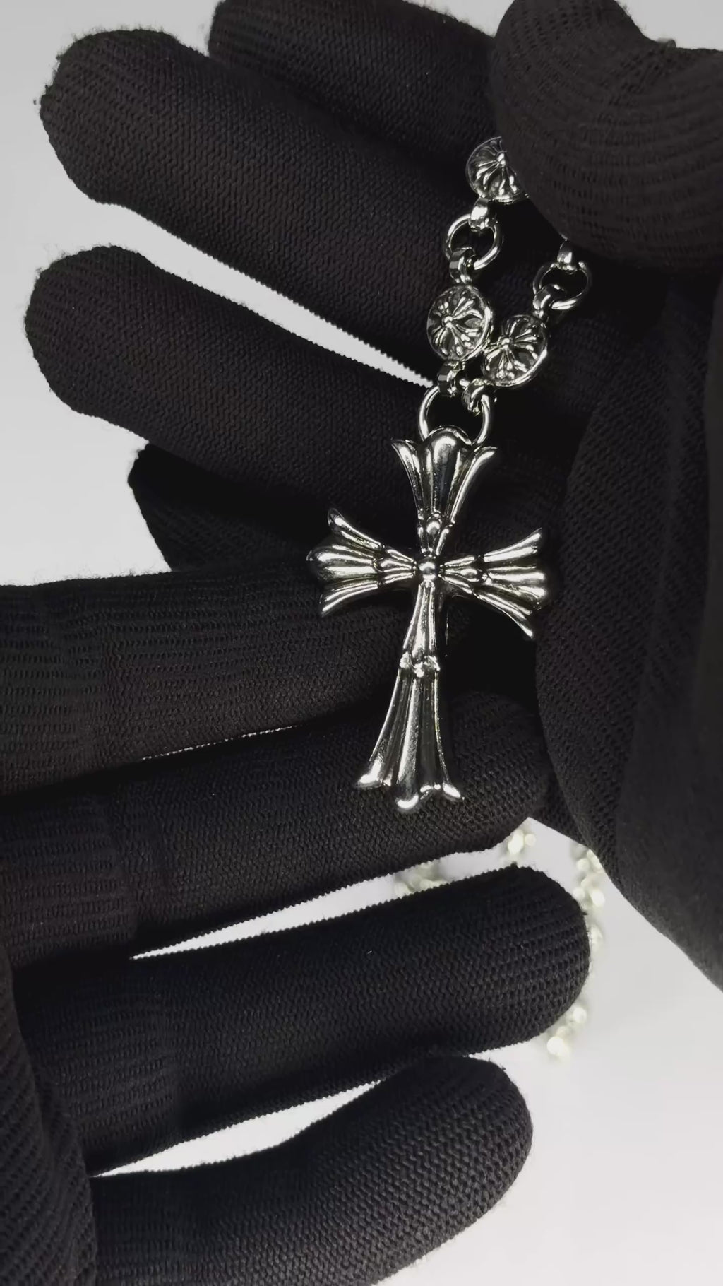 (Chrome Hearts) Cross Chain Necklace