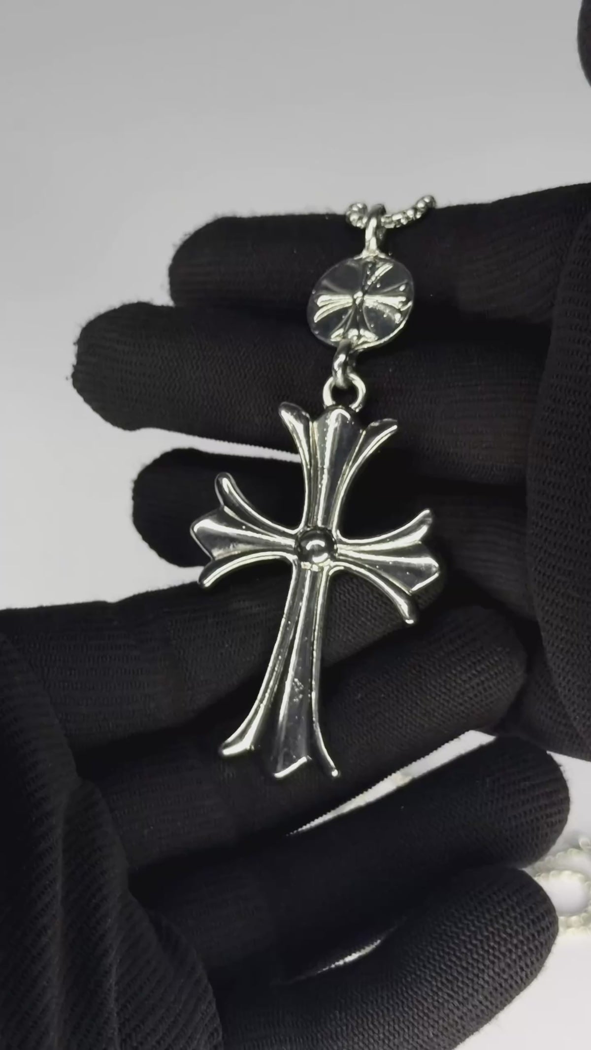 (Chrome Hearts) Cross Chain Necklace