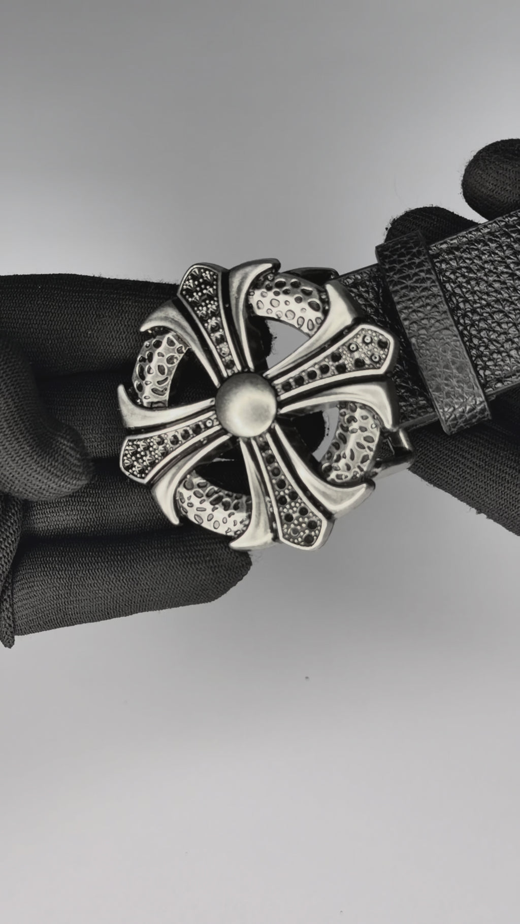 Obsidian Crown Cross Belt