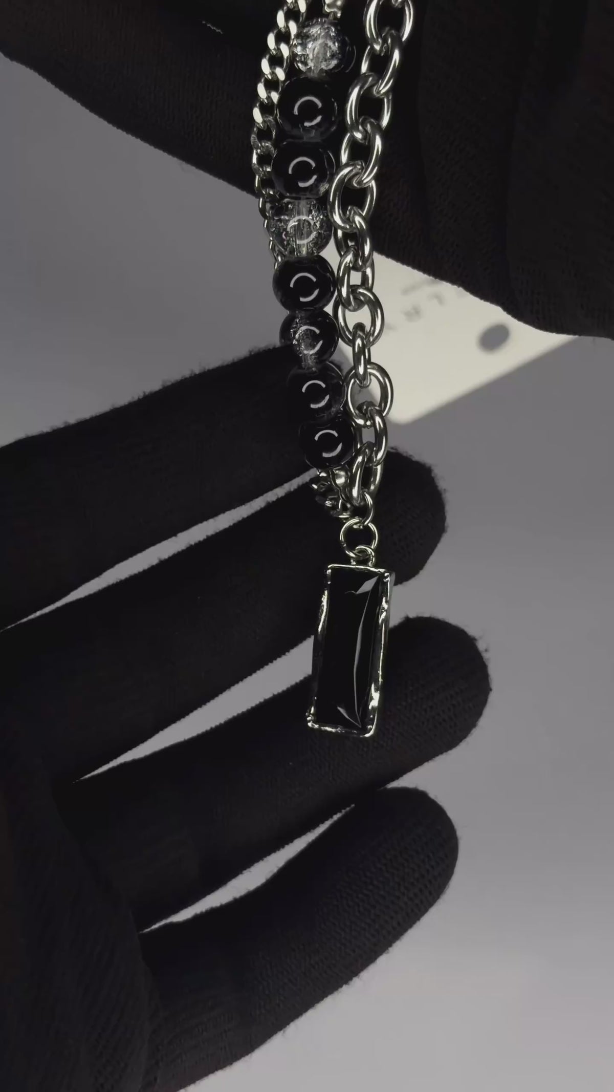 Noir Dual-Chain Necklace