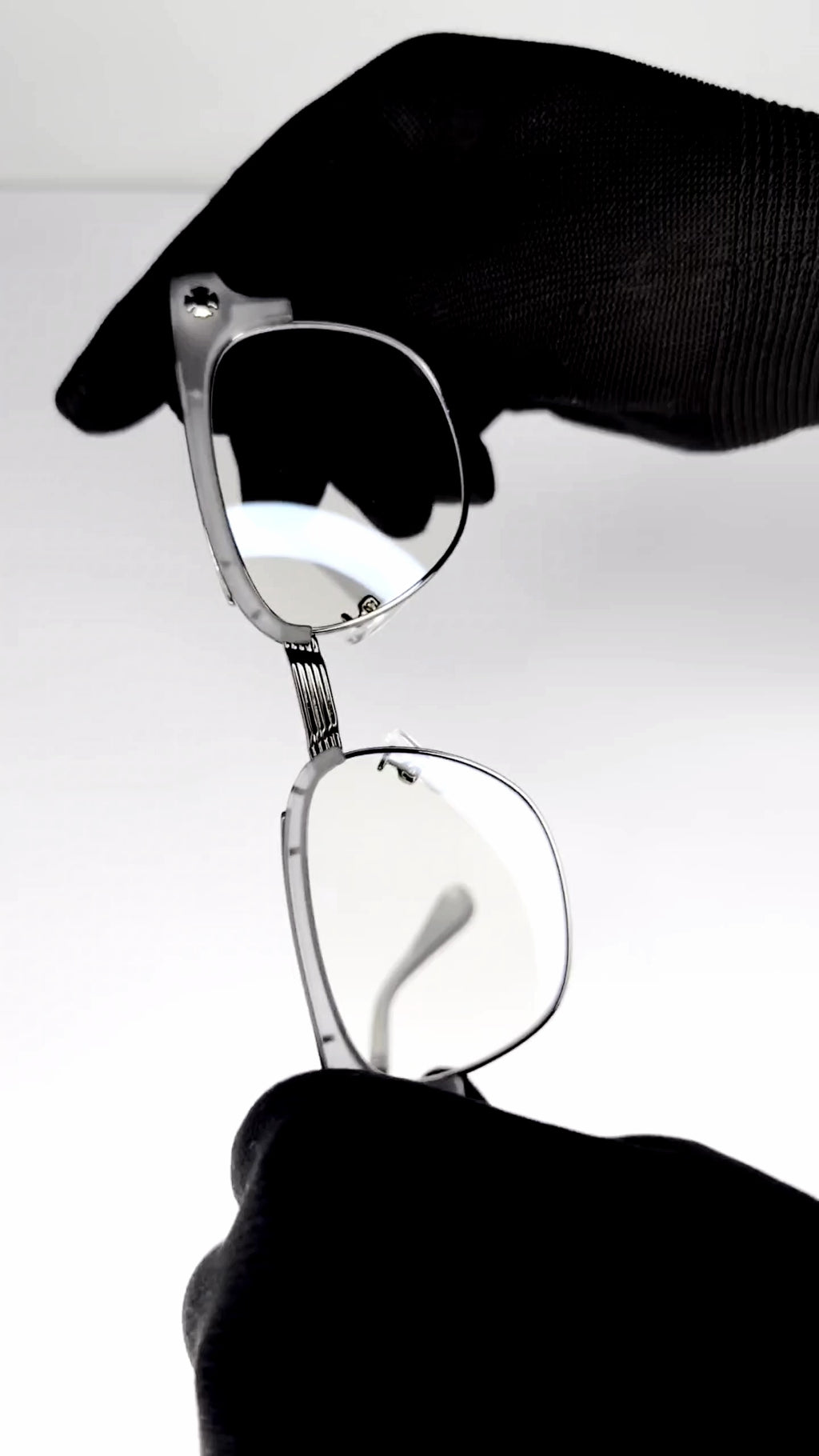 Chrome Hearts Cross Fleur-De-Lis  Glasses - Grey