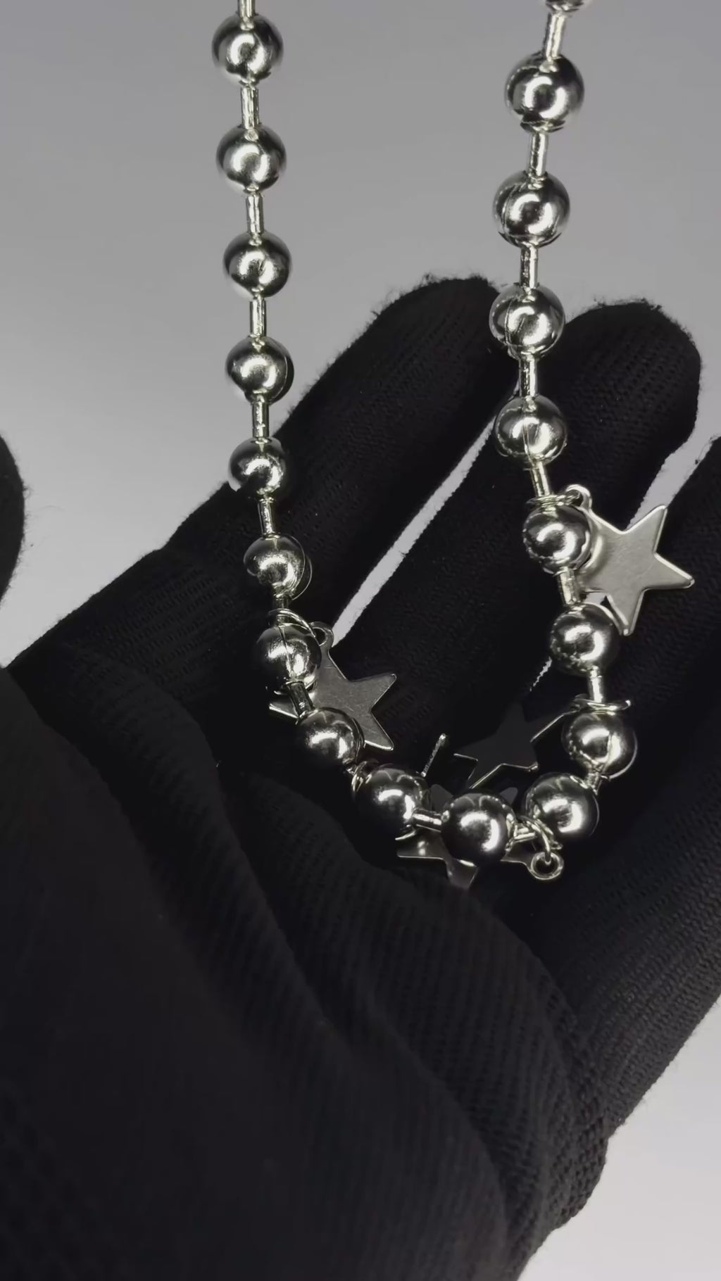 Starlust Choker – Silver Orbit Edition (Code: ZX#217)