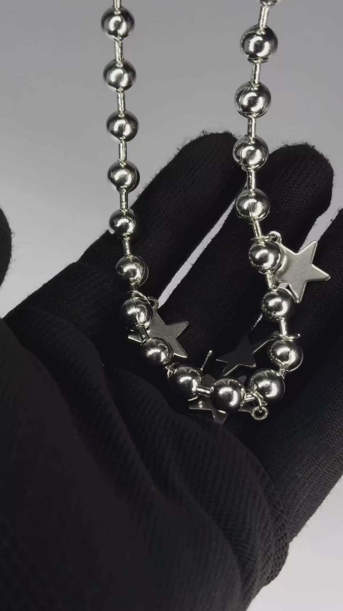 Starlust Choker – Silver Orbit Edition (Code: ZX#217)