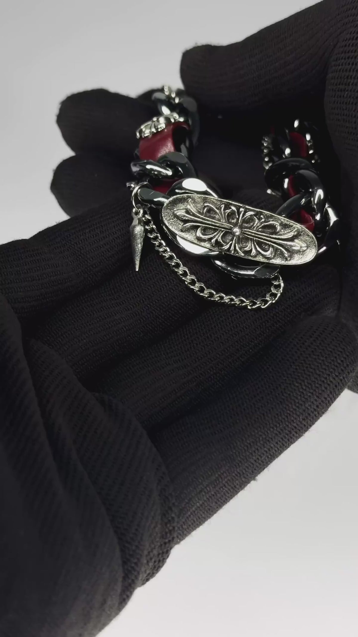 Crimson Chains Choker