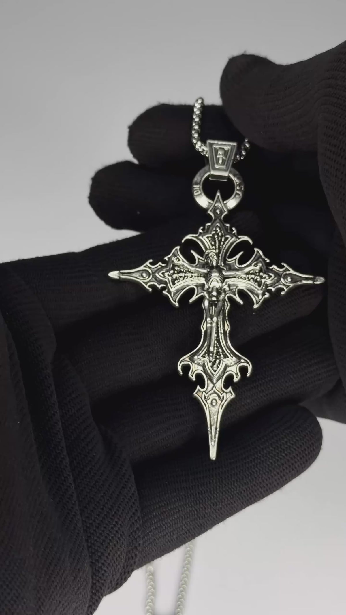Cryptic Cross Pendant