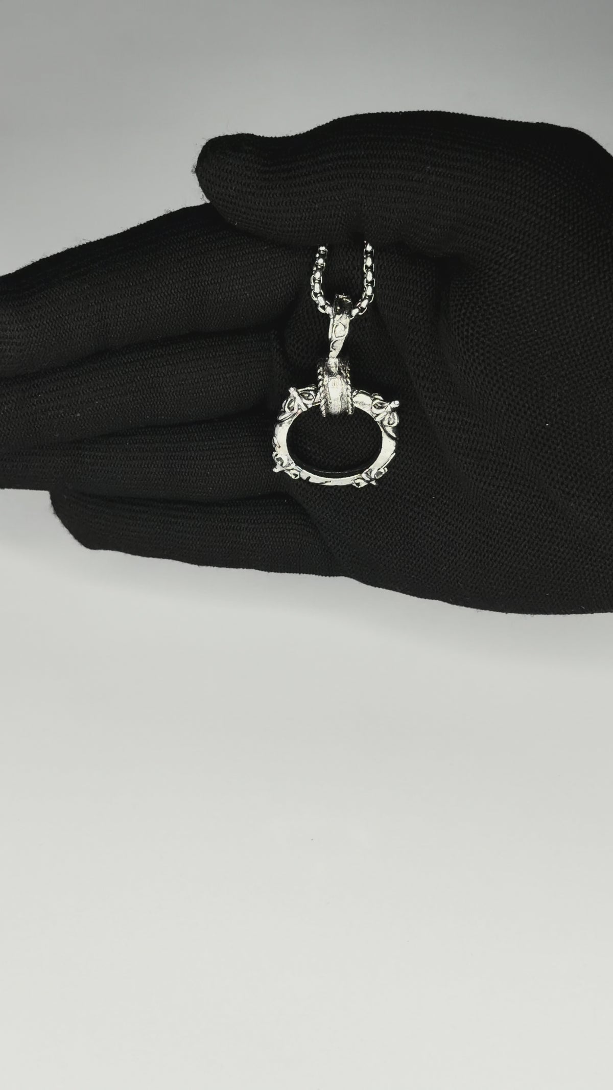 Chrome Heart - Ornamental Ring Pendent (CH-60)