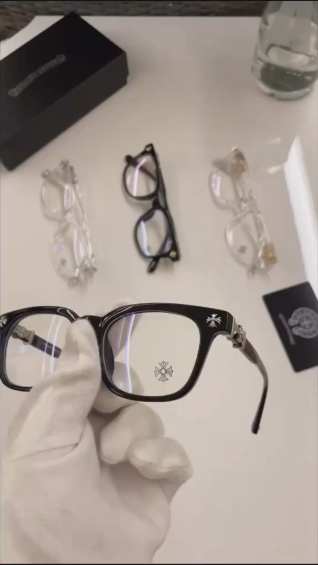 Chrome Heart - Black/Gold- Premium Glasses – ZeonX