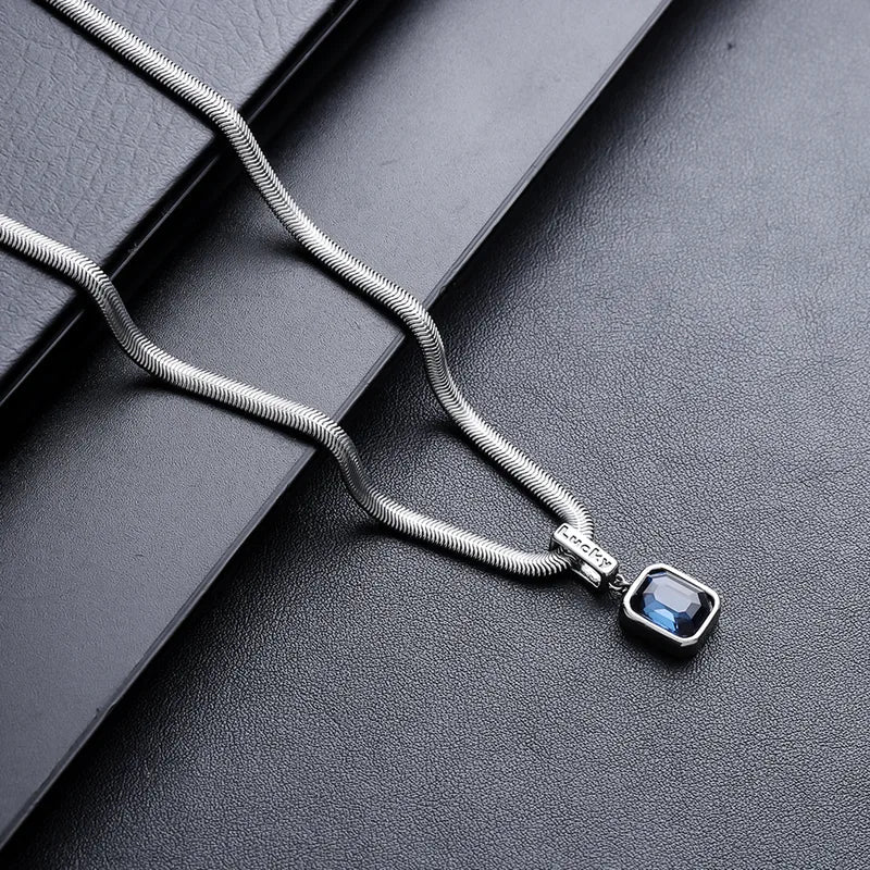 Eternal Blue Bracelet & Necklace (ZX#878)