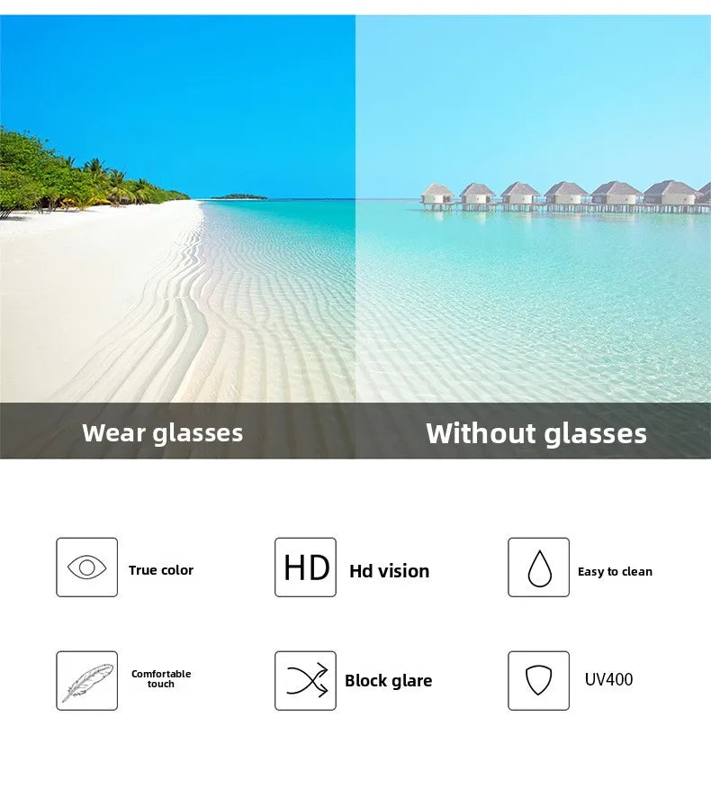 Y2k Glasses (Black)